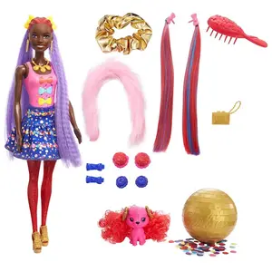 Comparateur de prix : Poupée Barbie Color Reveal - Violet pailleté - 25 surprises