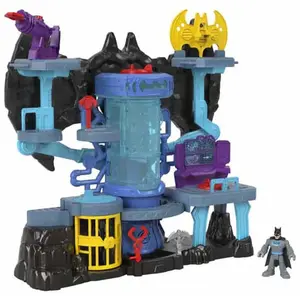 Fisher Playset Batman Super Friends Bat-Tech Batcave Lights avec son 40 x 38 cm 