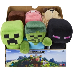 Comparateur de prix : Peluche Mattel Minecraft 20 cm Modèle aléatoire