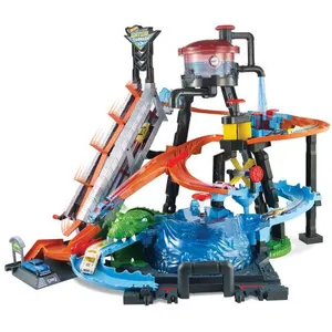 Comparateur de prix : Circuit voitures Hot Wheels City Station Lavage Ultime
