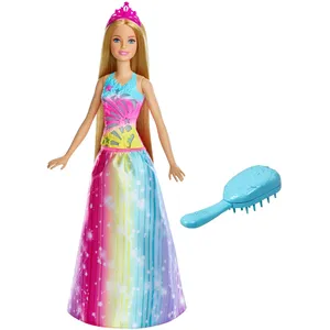Mattel Barbie Contes De Fees Princesse Arc-En-Ciel Sons Et Lumière pas cher