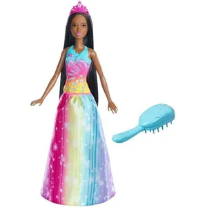 Poupée Barbie Dreamtopia Princesse Arc-en-ciel Sons et Lumières BruneVendu paramazon