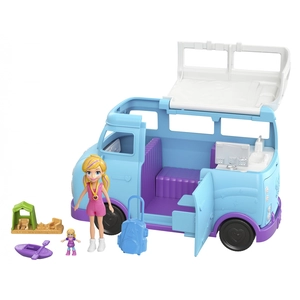 Mattel Polly Pocket Caravane Aventures De Polly Mattel Ftp74Vendu parrakuten