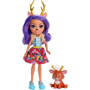 Mattel Enchantimals Mini Poupee Danessa Biche & Sprint