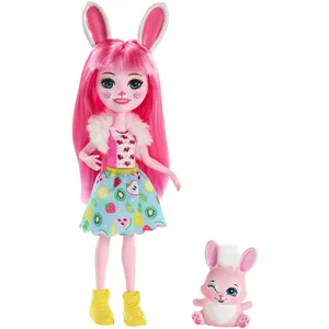 Comparateur de prix : ENCHANTIMALS - Bree Lapin + Twist - Mini Poupee 15cm + sa figurine animal TU
