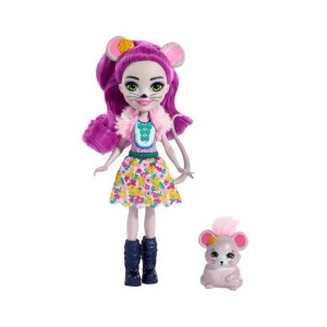 Coffret de 2 mini-figurines Enchantimals Mayla souris et FondueVendu parcdiscount