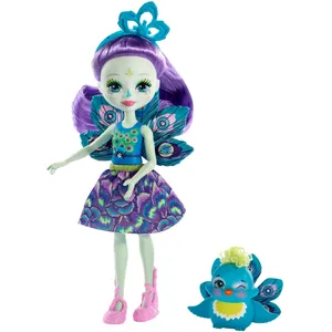 Comparateur de prix : ENCHANTIMALS Poupee Patter Paon 15 cm et Flap TU