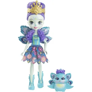 Mattel Mini-poupées Enchantimals : Patter paon et son ami Flap pas cher
