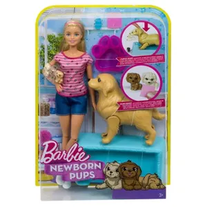 BARBIE - Naissance des Chiots - Fille - A partir de 3 ans - Livré à l'unité pas cher