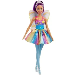 Comparateur de prix : Poupée Barbie  Dreamtopia Arc-en-ciel Fée Brune Mattel