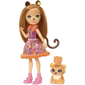 Mattel Poupée Enchantimals Cherish guépard et quick-quick pas cher