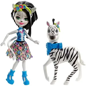 Mattel Coffret Enchantimals Balade Zoo Zèbre Zelena pas cher