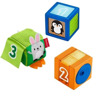 Comparateur de prix : Jouet d'éveil Fisher-Price Nouveaux Cubes d'Eveil Surprises