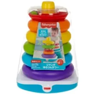 Comparateur de prix : Jouet d'éveil Fisher Price Pyramide Arc-en-Ciel Géante