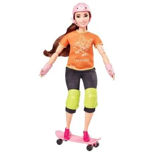 Comparateur de prix : Mattel Barbie Jeux Olympiques Tokyo 2020 Championne De Skateboard