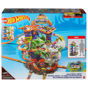 Comparateur de prix : Hot Wheels Hot Wheels Ultimate Garage Dinosaure Super Dino Robot City 90 Cm
