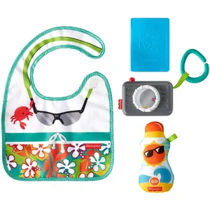 Comparateur de prix : Fisher-Price Jouet d'éveil Fisher Price - Coffret cadeau Mon premier Kit de voyage