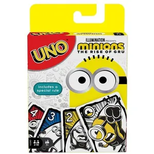 Jeu de Cartes UNO Minions 2 - Mattel Games - 2 à 10 joueurs - Dès 7 ans pas cher