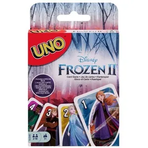 Mattel Uno La Reine Des Neiges 2 - Jeu De Societe - 7 Ans Et + Mattel Games pas cher