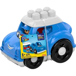 Jeu de contruction Mega Bloks Lil'Véhicule Voiture de police pas cher