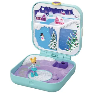 Coffret avec poupée Polly Pocket Polly au Pôle Nord