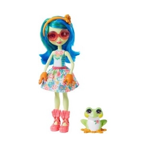 Mattel Enchantimals Poupée Tamika Tree Frog Mattel Gfn43 pas cher