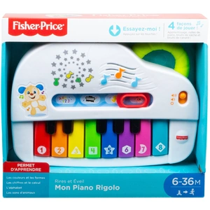 Comparateur de prix : Fisher-Price - Mon Piano Rigolo - Jouet d'éveil  - 6 mois et + GFK11