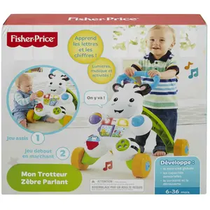 Black November 2025 Fisher-Price Mon Trotteur Zebre Parlant