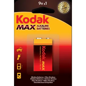 Kodak - Piles sous blister piles alcalines max 6lr61 9v. pas cher