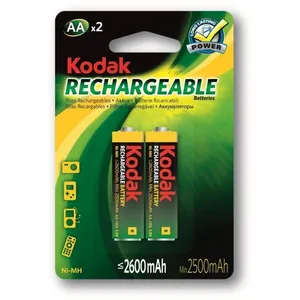 Comparateur de prix : Kodak KAARDC-2 - Batterie 2 x type AA - NiMH - (rechargeables) - 2600 mAh