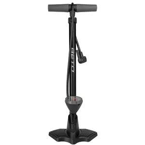 Pompe à pied BETO en aluminium avec manomètre 2,5' pour valves AV/FV/DV, noirVendu paramazon