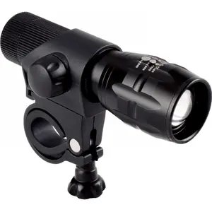 Comparateur de prix : Lampe Avant de Vélo à Pile M-Wave Apollon A1.3 LED 3W, Noir, Montage Sans Outils