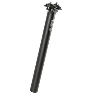 Tige de selle Zoom en aluminium noir mat 27,2x350 mm avec tête brevetéeVendu paramazon