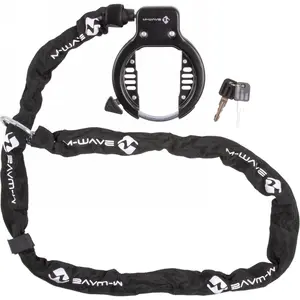 Comparateur de prix : M-Wave RingLock avec un collier d'insertion 1500 x 5,5 mm noir