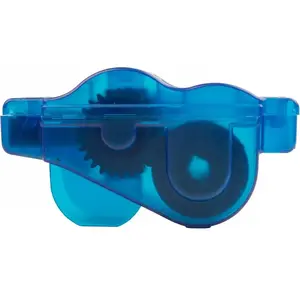 Ventura Nettoyeur de chaîne Chaincuzzi bleu transparent pour vélo avec brosses nylonVendu paramazon