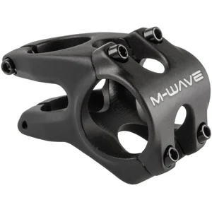 Comparateur de prix : Attache de guidon Ahead M-Wave en aluminium noir 50mm -12° pour vélo