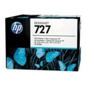 Comparateur de prix : HP HP 727 - gris, jaune, cyan, magenta, noir mat, photo noire - tête d'impression