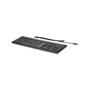 HP QY776AA clavier Bureau USB QWERTY Anglais Noir