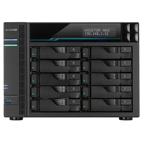 Comparateur de prix : ASUSTOR Lockerstor 10 AS6510T - Serveur NAS - 10 Baies - SATA 6Gb/s - RAID 0, 1, 5, 6, 10, JBOD - RAM 8 Go - 2.5 Gigabit Ethernet / 10 Gigabit Ethernet -
