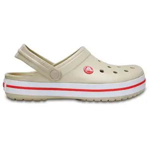 Crocs Crocband Mixte Sabots, Stucco/Melon, 46/47 EU pas cher
