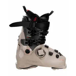 Atomic - Chaussures de ski alpin - Hawx Prime 130 S Boa GW Cement/Black/Red - Taille 29\/29,5 - Beige pas cher