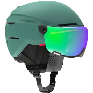 ATOMIC Savor Visor Stereo Casques Unisexe-Adulte, Green, 55-59 pas cher