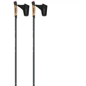 Atomic - Bâtons de ski nordique - Pro Qrs Grey/Black - Taille 140 cm - Gris pas cher