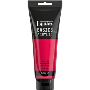 Liquitex Peinture acrylique Basics 250 ml - 415 Rouge PrimaireVendu parscrapmalin