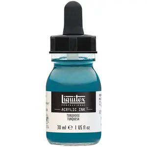 Comparateur de prix : Liquitex Encre Acrylique Ink 30 ml 287 Turquoise