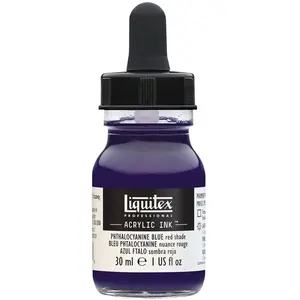 Comparateur de prix : Liquitex Encre Acrylique Ink 30 ml 314 Bleu phtalocyanine nuance rouge