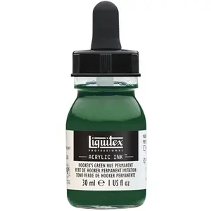 Comparateur de prix : Liquitex Encre Acrylique Ink 30 ml 224 Vert de Hooker permanent imit.
