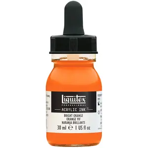 Liquitex Encre Acrylique Ink 30 ml 720 Orange vif pas cher