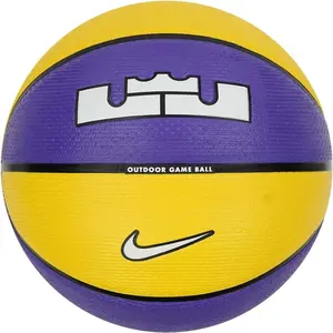 Nike Lebron James Playground 8P 2.0 Ball - Ballons de basketball jaune T6 pas cher