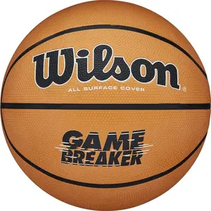 Comparateur de prix : Wilson Basket-Ball d'extérieur Gamebreaker, Unisexe-Adulte, Marron, 6